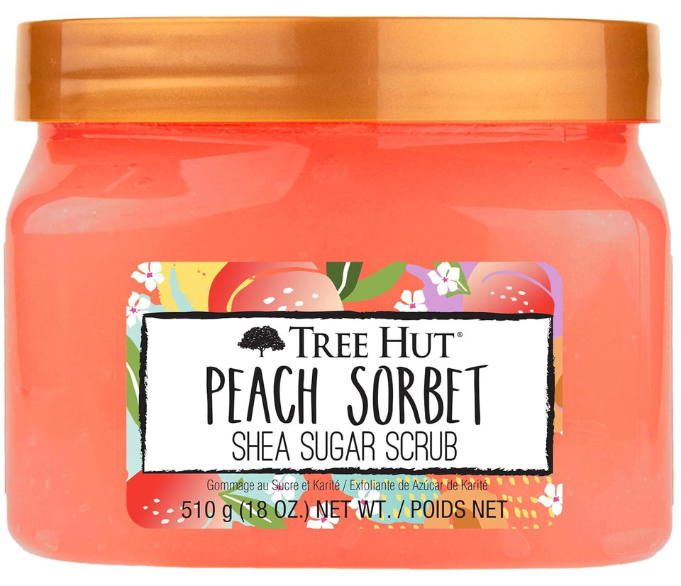 Tree Hut front label showing product name and scent for quick recognition