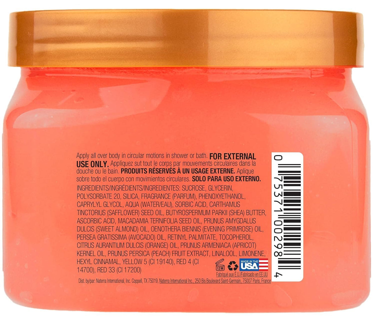 Tree Hut shea butter pour illustrating rich moisturization and nourishment