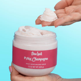 Tree Hut scrub lathering on skin in shower for smooth hydration