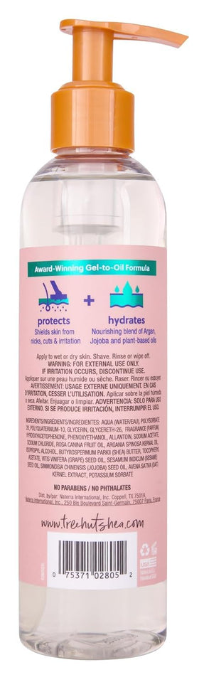 Tree Hut pump dispensing oil highlighting easy application benefit