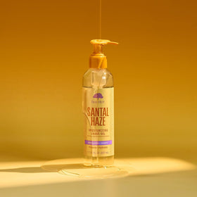 Tree Hut oil applied to lower leg during shaving highlighting smooth razor glide