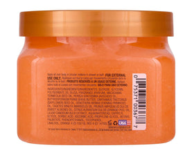 Tree Hut scrub applied to palm, showing smooth skin result after use