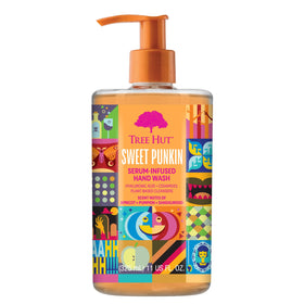 Tree Hut bottle front label showing Sweet Punkin packaging and seasonal appeal