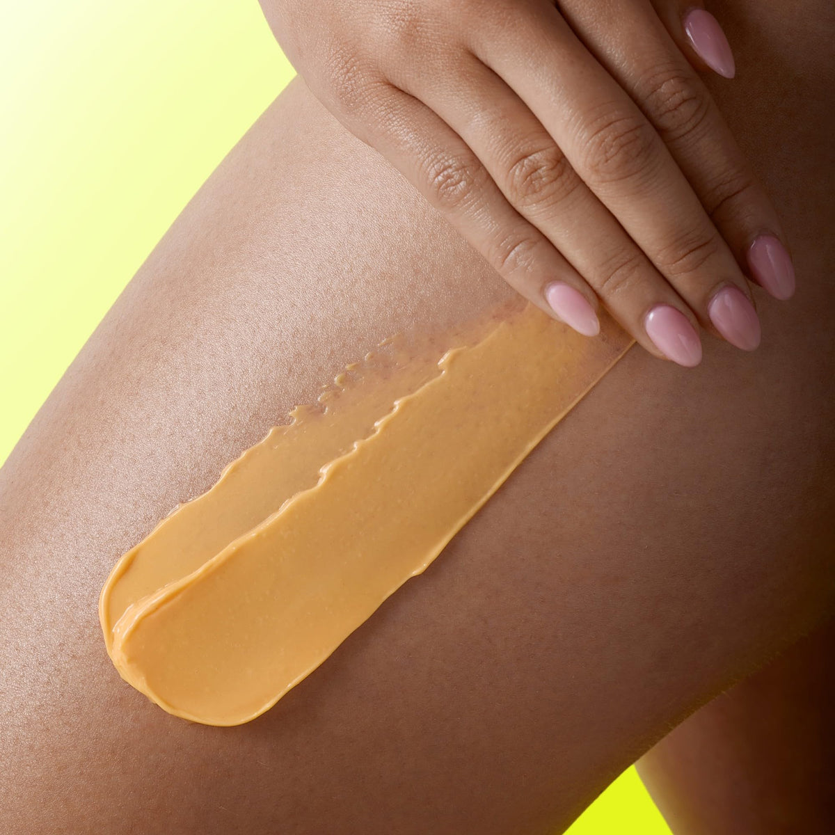 Tree Hut lotion applied on arm demonstrating hydration and softness