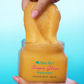 Tree Hut in-shower application demonstrating easy buffing and smoothing