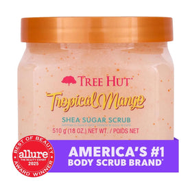Tree Hut shea butter swirl showing rich emollient texture for deep hydration