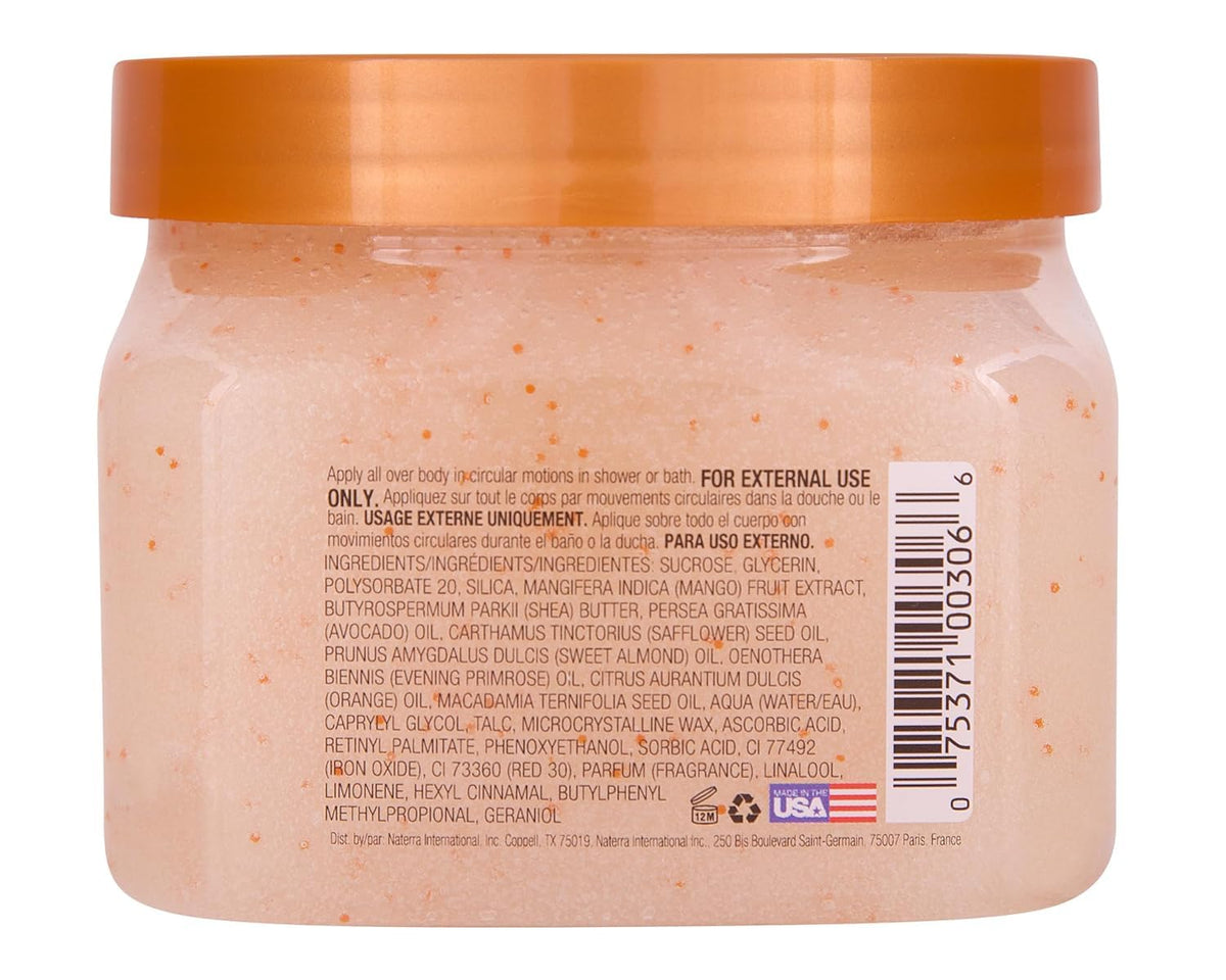 Tree Hut close-up sugar crystals highlighting gentle exfoliation and skin polishing