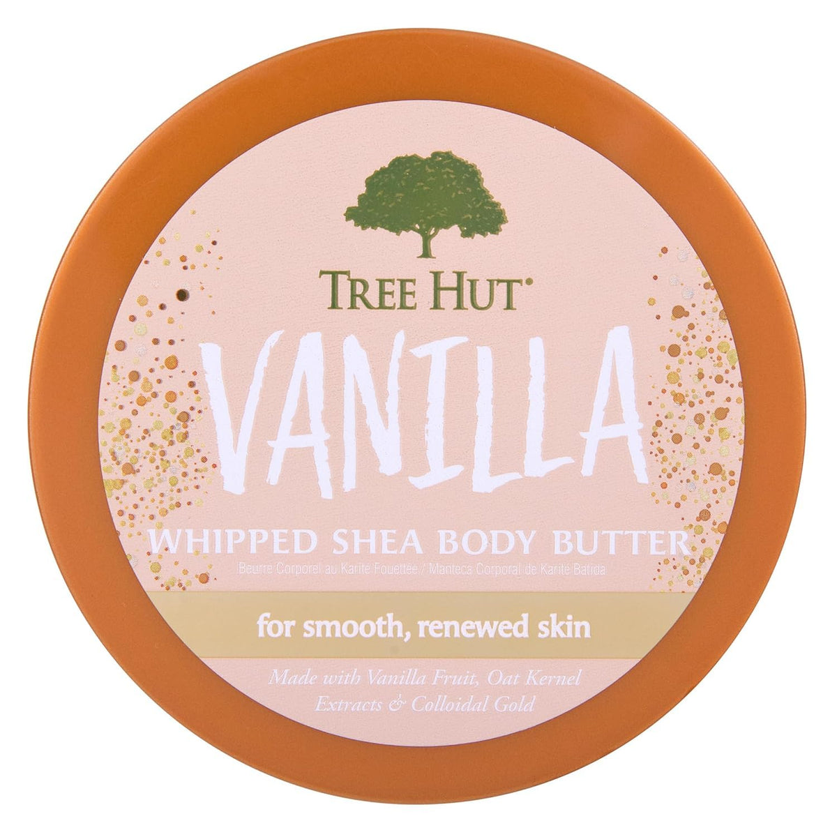 Tree Hut open jar close-up of airy whipped texture for fast absorption