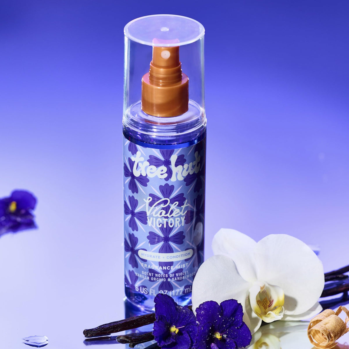 Tree Hut texture close-up showing glycerin-enriched finish for light hydration