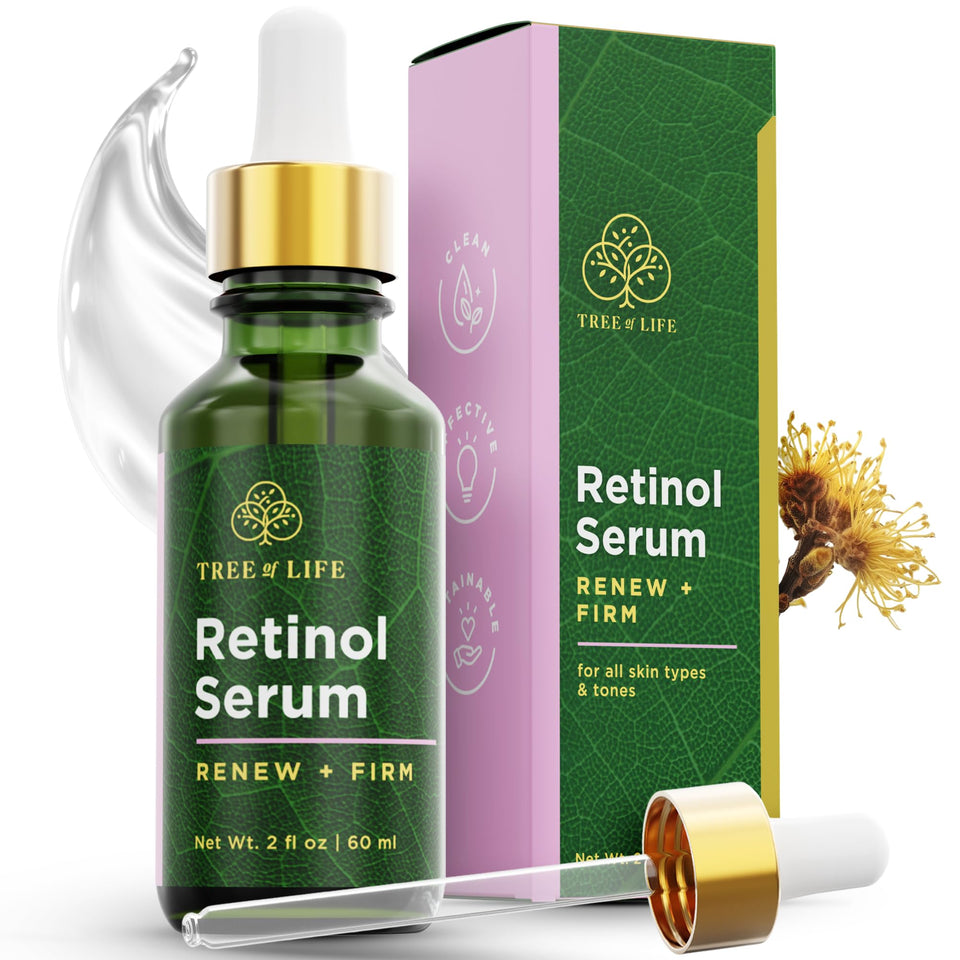 Tree of Life bottle front view showing packaging and product benefits