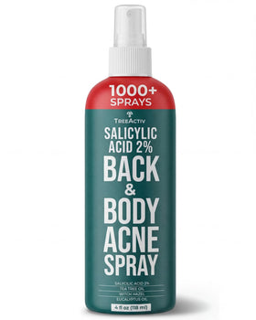 TreeActiv front packaging showing bottle and label, convenient fast-drying benefit