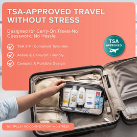 TREKTOTE bandages and toiletry wipe grouped for basic first-aid convenience