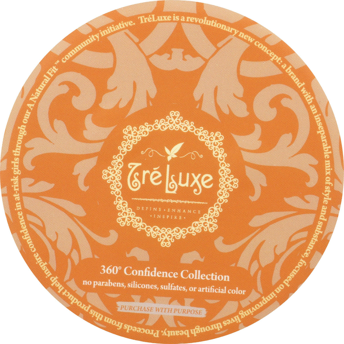 Treluxe product in hand to show 8 oz scale and portability for travel-friendly styling