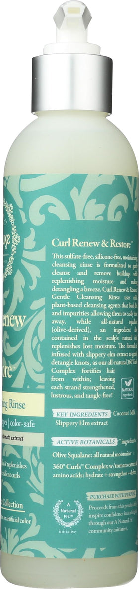 Treluxe slippery elm detangling action reducing knots during wash