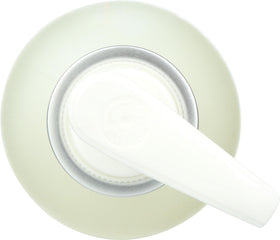 Treluxe bottle held in hand demonstrating compact 8 ounce size