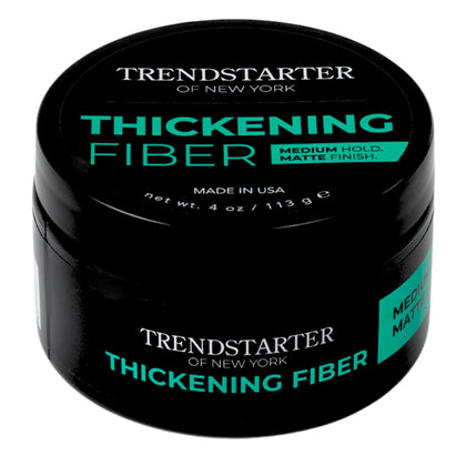 TRENDSTARTER jar front view showing 4oz packaging and product branding benefit visible