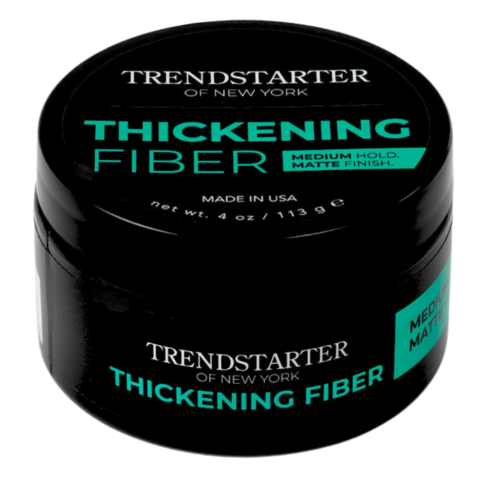 TRENDSTARTER jar front view showing 4oz packaging and product branding benefit visible