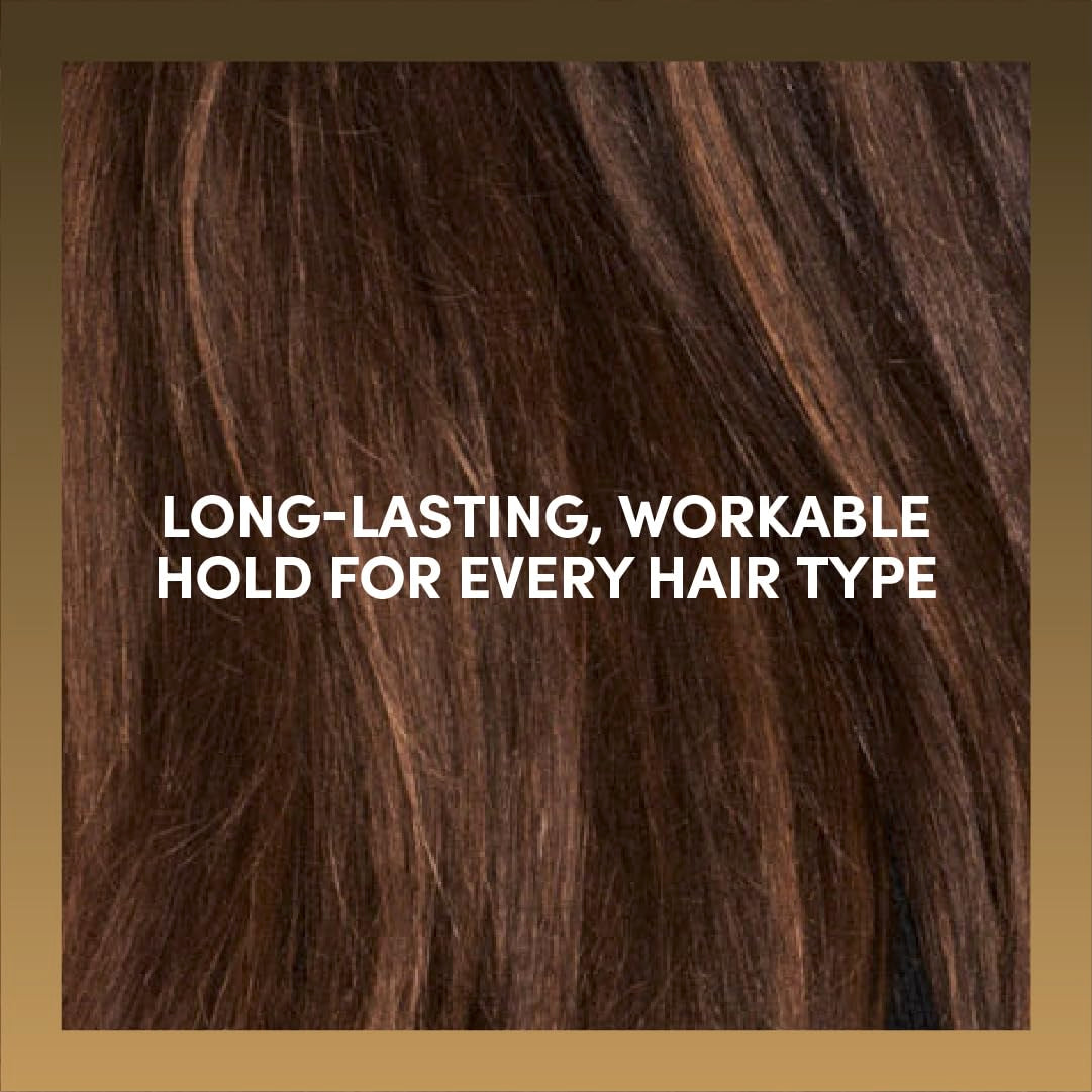TRESemmé A-List on vanity with styling tools for effortless finishing