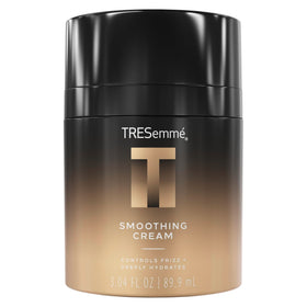TRESemmé front packaging showing sleek tube and product name with polished look benefit