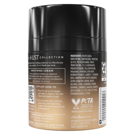 TRESemmé close-up of cream texture highlighting lightweight smoothing and hydration