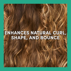 TRESemmé before and after curls showing improved definition