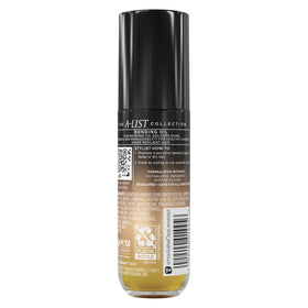 TRESemmé close-up pump dispensing oil, controlled dosage benefit