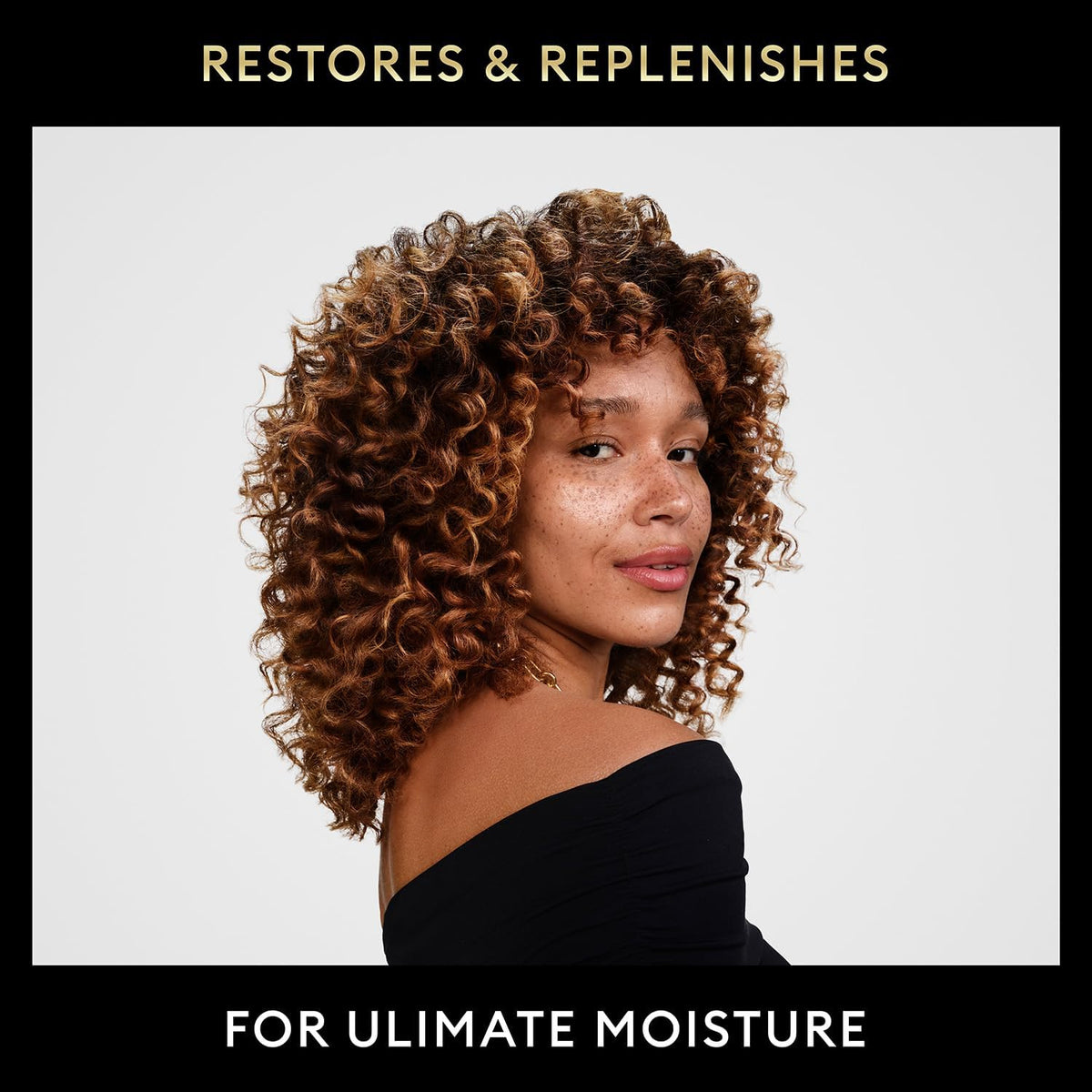 TRESemmé bottles staged in bathroom showing styling-ready, hydrated hair