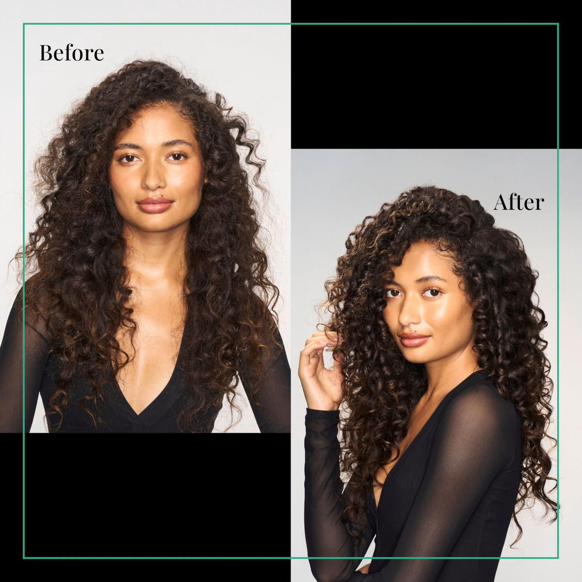 TRESemmé being diffused on hair delivering faster drying and added bounce