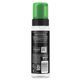 TRESemmé foam dispensed to demonstrate easy application