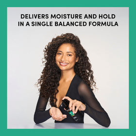 TRESemmé product in hand demonstrating recommended amount for touchable hold