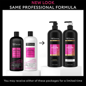TRESemmé conditioner bottle label view demonstrating lightweight conditioning