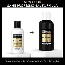 TRESemmé conditioner creamy texture close-up illustrating smoothing benefits