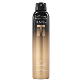 TRESemmé front packaging showing A-List hairspray for polished hold