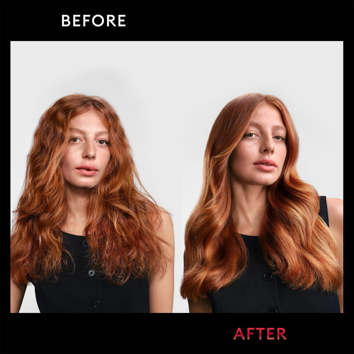 TRESemmé in-shower lather on hair illustrating cleansing action