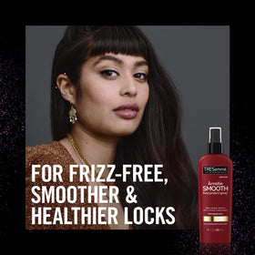 TRESemmé used during blow-dry for smoother, shinier results benefit