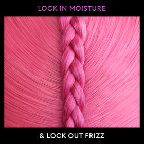 TRESemmé being applied to curly hair to reduce frizz and enhance definition