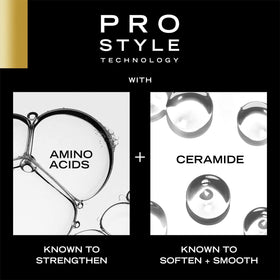 TRESemmé ingredient label close-up highlighting vitamin and biotin benefits