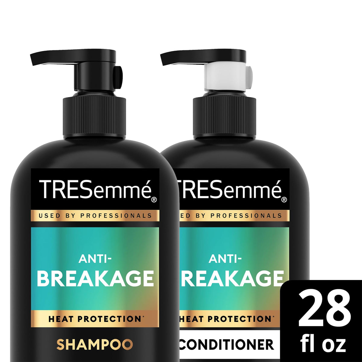 TRESemmé ingredients panel showing vitamins and keratin