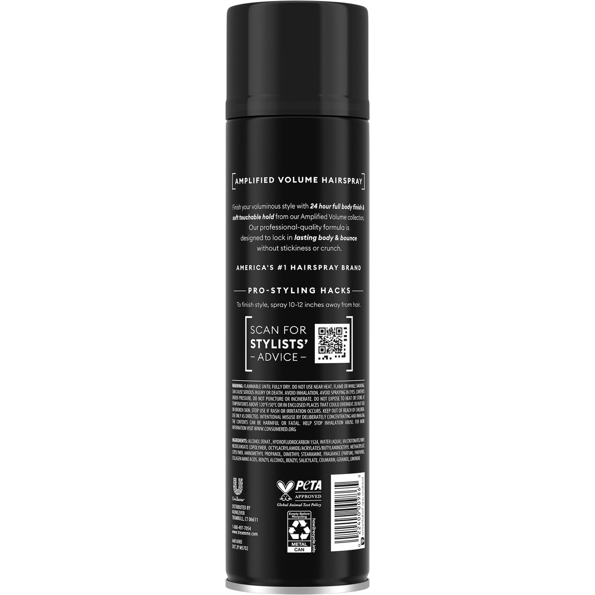 TRESemmé keratin repair mask open jar showing creamy texture for deep moisture