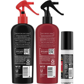 TRESemmé keratin serum texture close-up highlighting smooth shine and lightweight feel