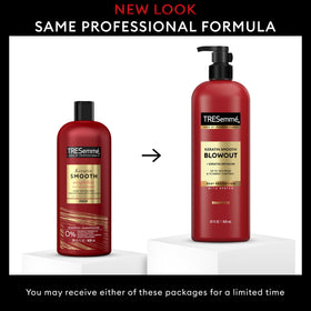 TRESemmé shampoo lather texture demonstrating gentle cleansing and smoothness