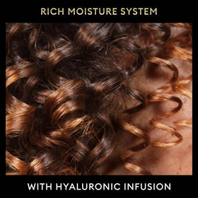 TRESemmé product label ingredient list highlighting hyaluronic acid benefit
