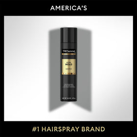 TRESemmé product label close-up showing ingredient highlights and cruelty-free certification