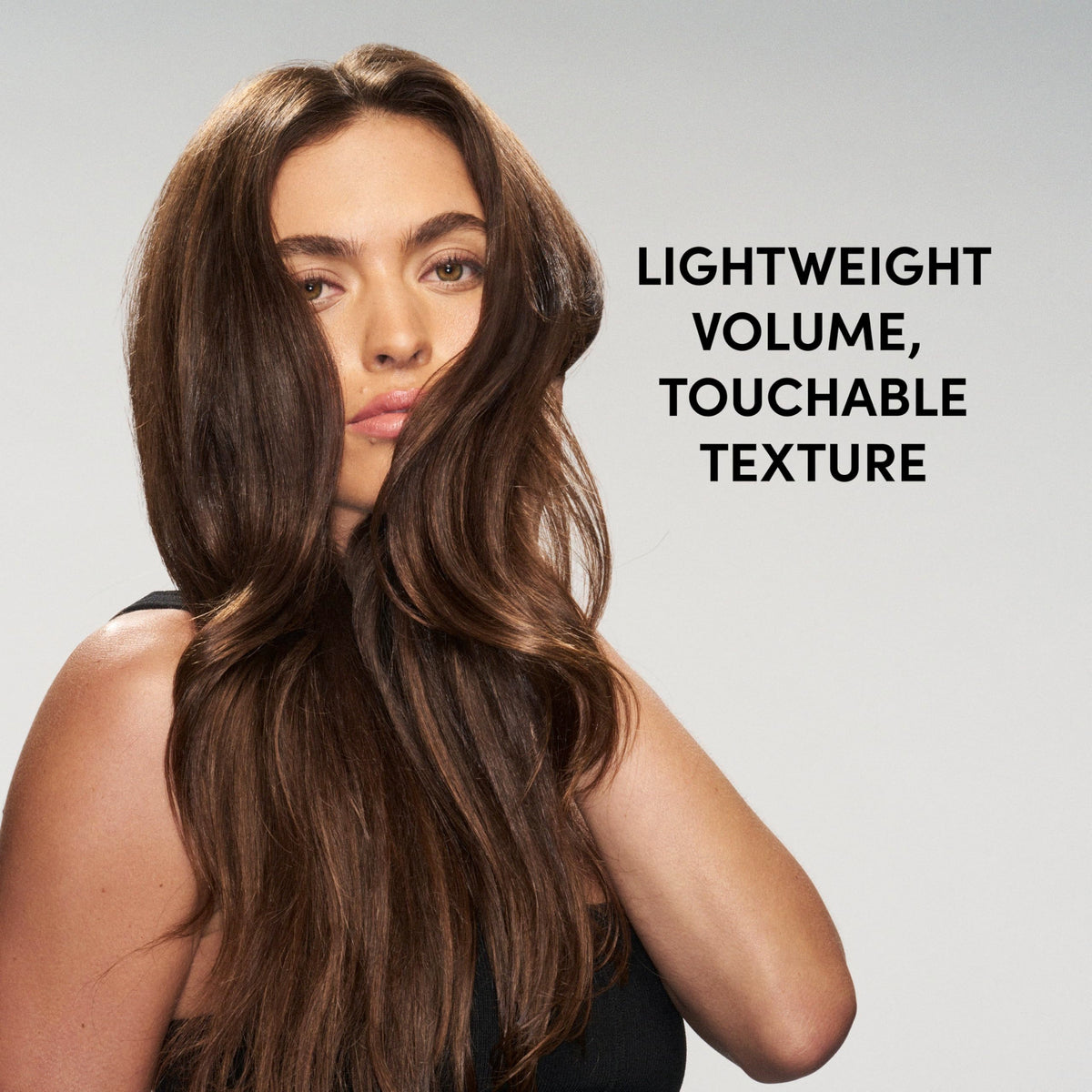 TRESemmé label close-up noting formulation without phthalates or parabens benefit