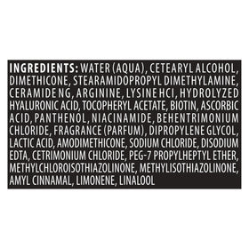 TRESemmé on bathroom shelf in a styled routine promoting salon finish