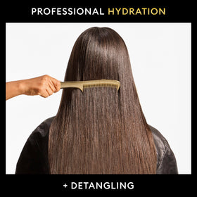 TRESemmé applied as pre-shampoo on dry ends to restore smoothness benefit