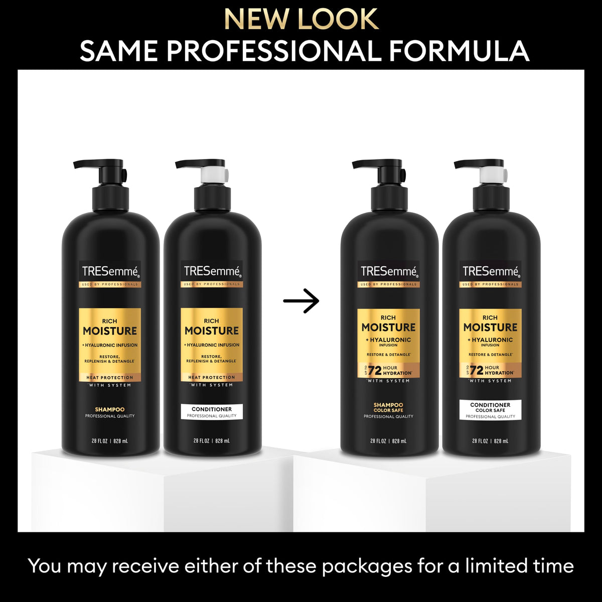 TRESemmé shampoo lather texture demonstrating rich moisturizing foam