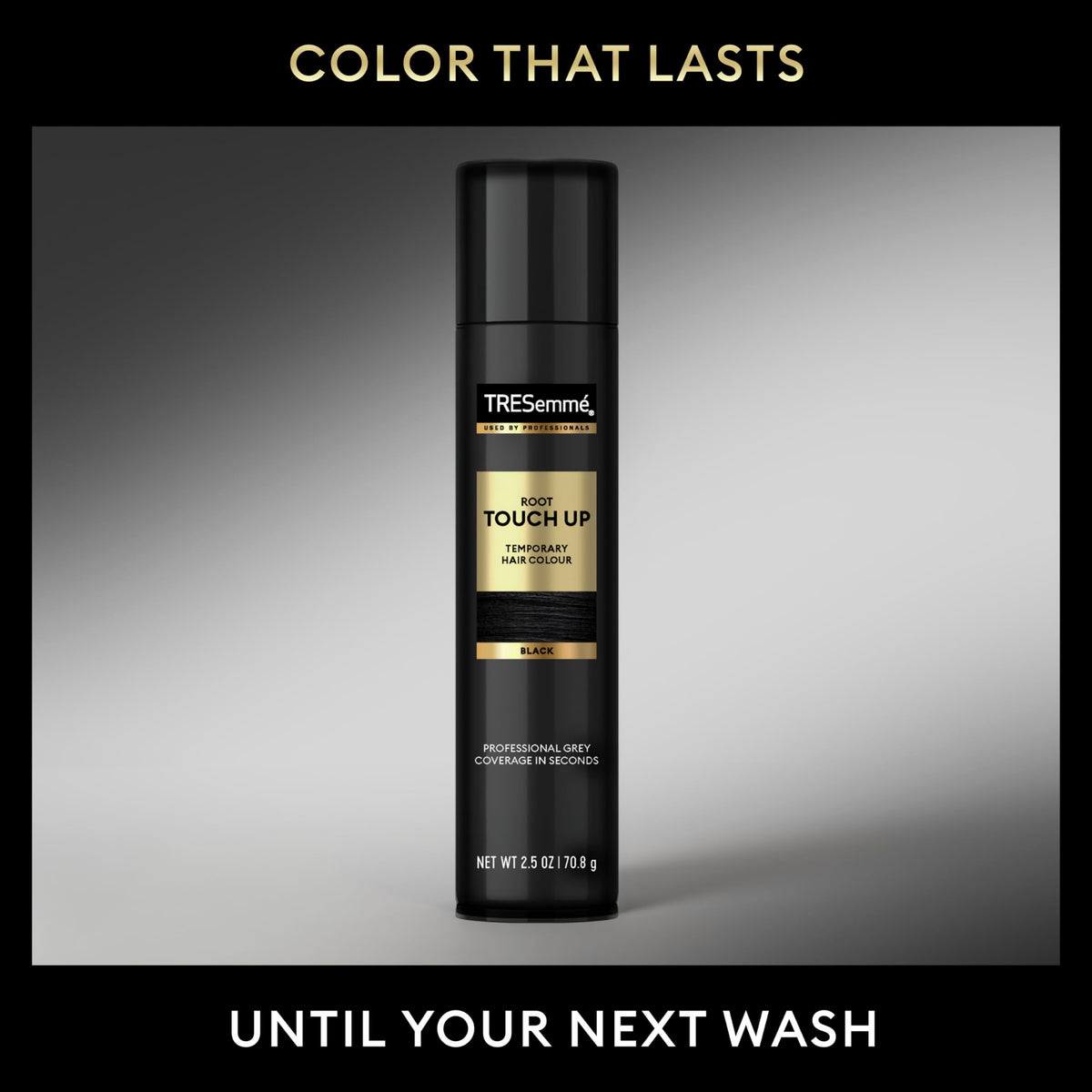 TRESemmé being applied to visible roots delivering instant concealment