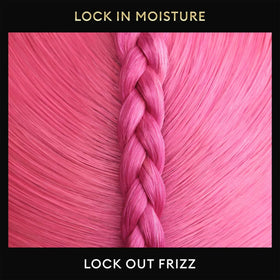 TRESemmé being applied to curly hair showing frizz control and definition