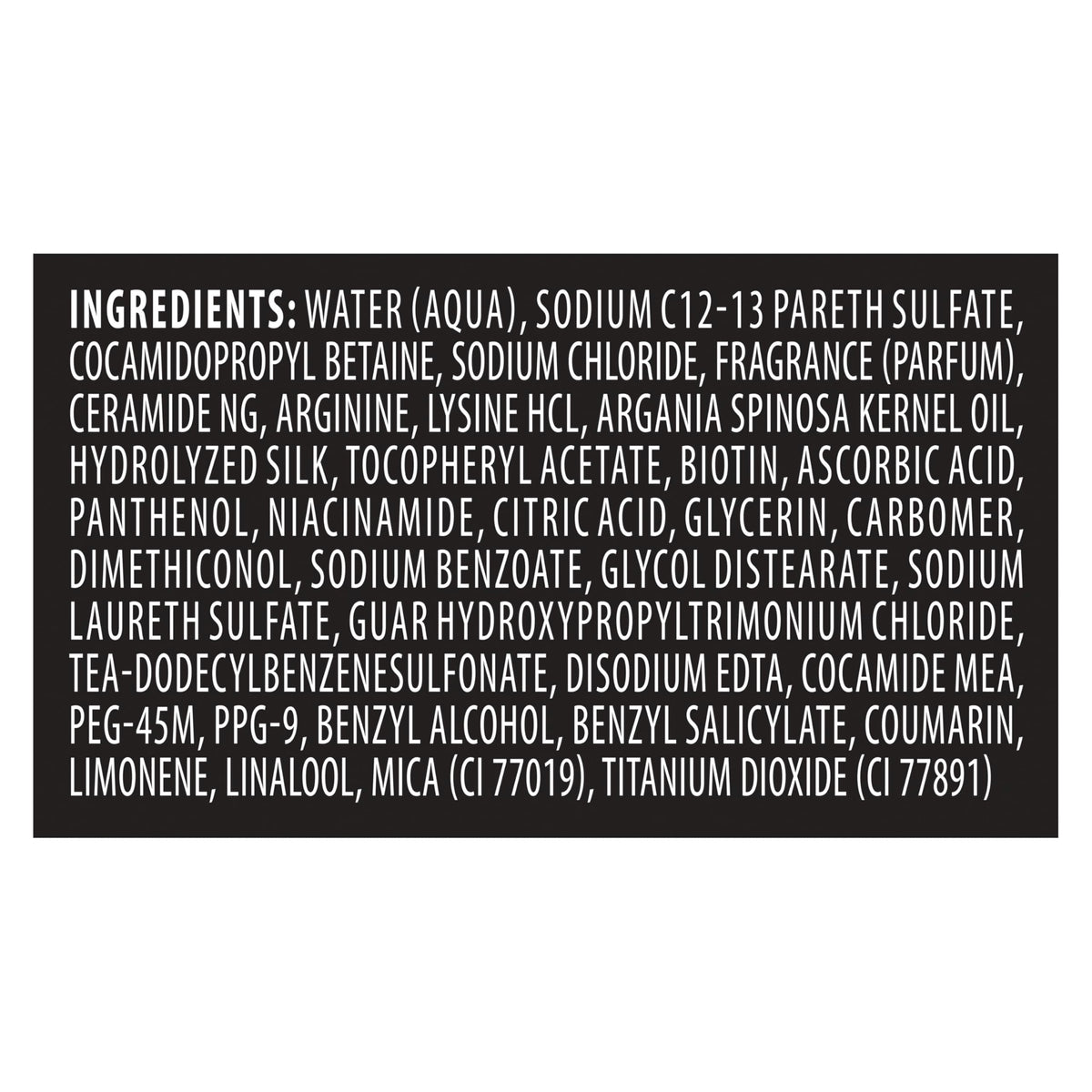 TRESemmé Smooth and Silky bottle on bathroom shelf in lifestyle setting implying daily use